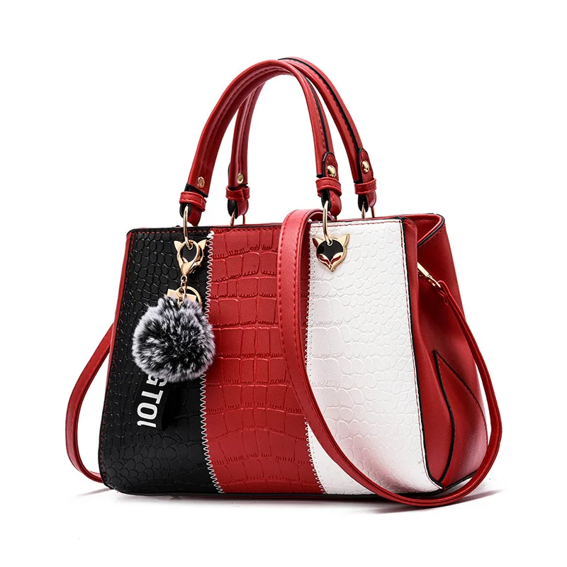 Дизайнерски чанти Висококачествена малка пазарска чанта 2024 Дамска PU кожа за пазаруване Модни чанти за рамо за жени ръчна чанта