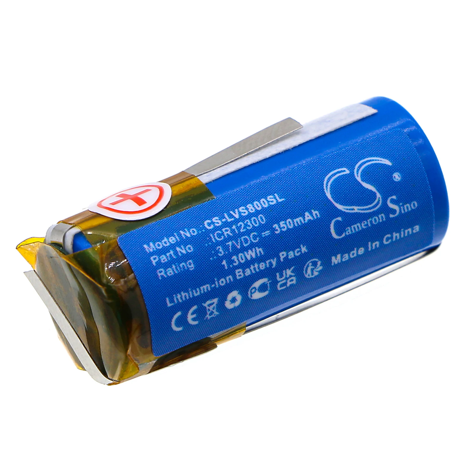 CS Резервна батерия за Livescribe Echo Smartpen 8GB stylet ICR12300 350mAh / 1.30Wh двупосочно радио