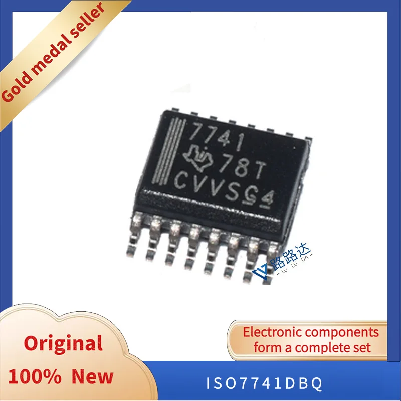 ISO7741DBQ SSOP-16Нов истински интегриран чип запас