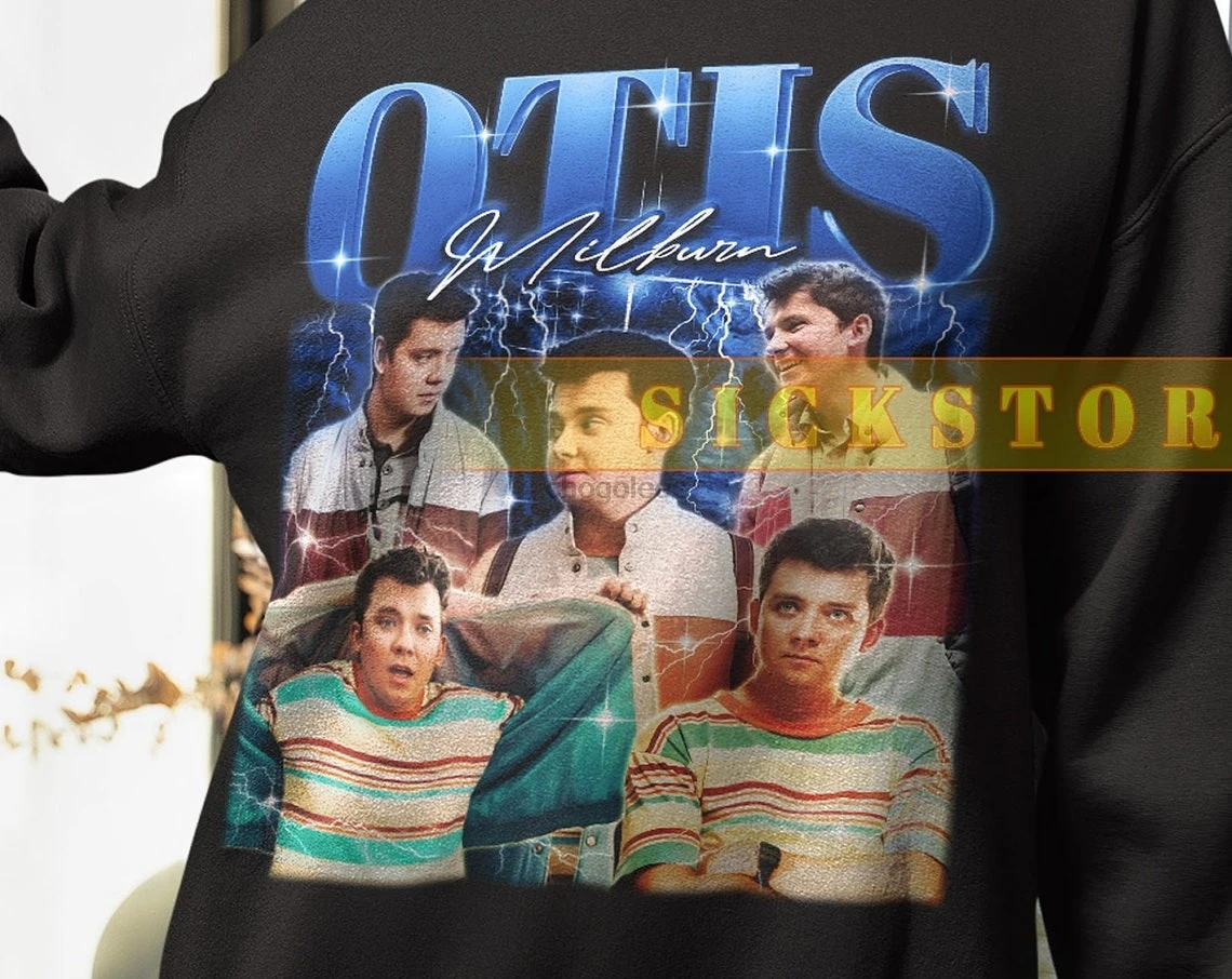 OTIS MILBURN Суитчър Otis Milburn Homage Sweater Otis Milburn Fan Shirt Otis Milburn Retro 90s T-shirt Otis Milburn Tees #Saf